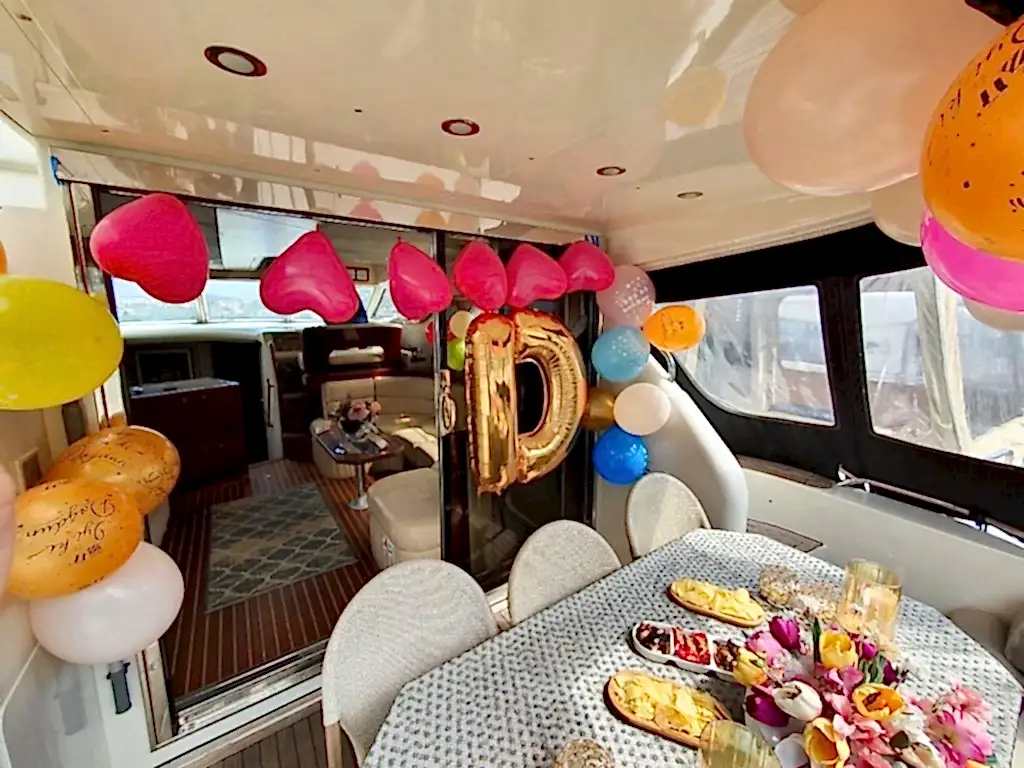 Teknede Doğum günü